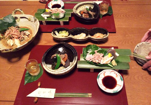 忘れの里 雅叙苑 料理